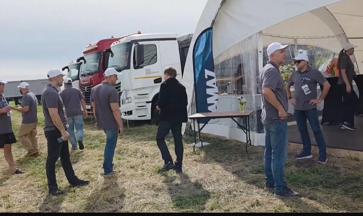 КАМАЗы поколения К5 на Дне клиента в Туле