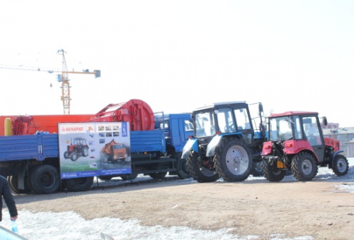 25.03 - 29.03 наша компания экспонировала технику на выставке в Бурятии, г. Улан Удэ