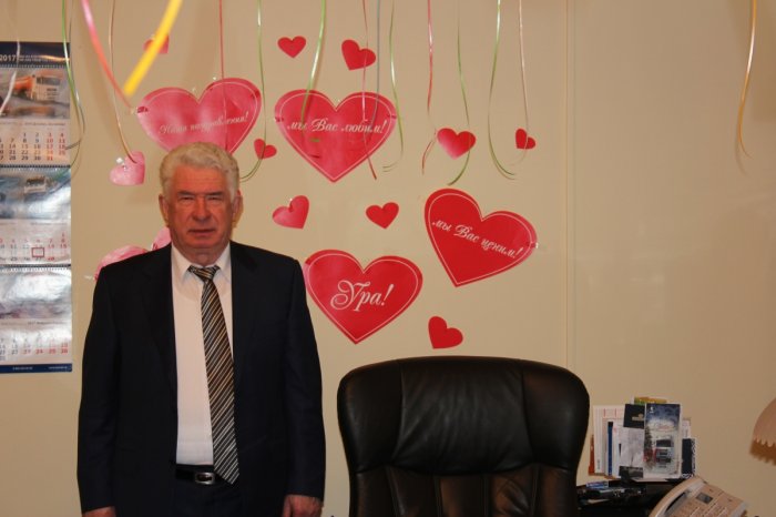 70-ти летний юбилей отметил наш несменный руководитель и основатель предприятия - Владимир Петрович Хомкалов!