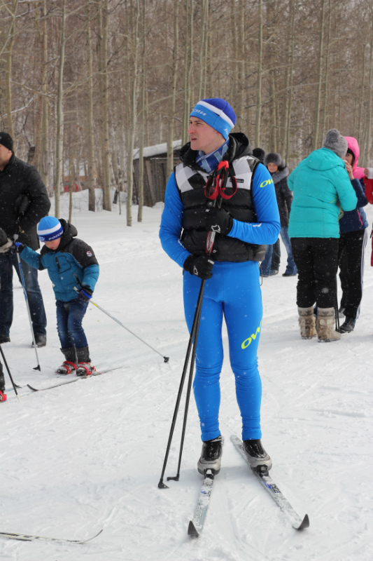 Лыжная эстафета, февраль 2016