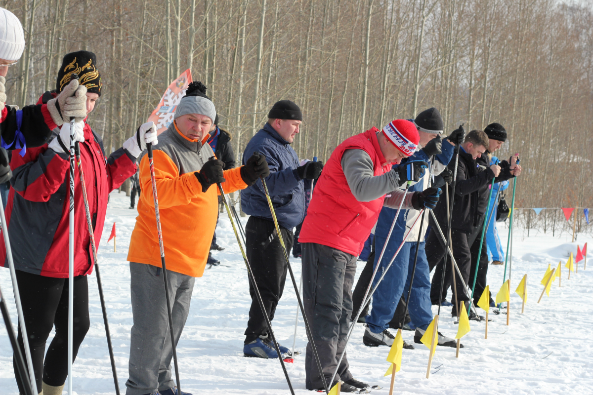 Лыжная эстафета, февраль 2016
