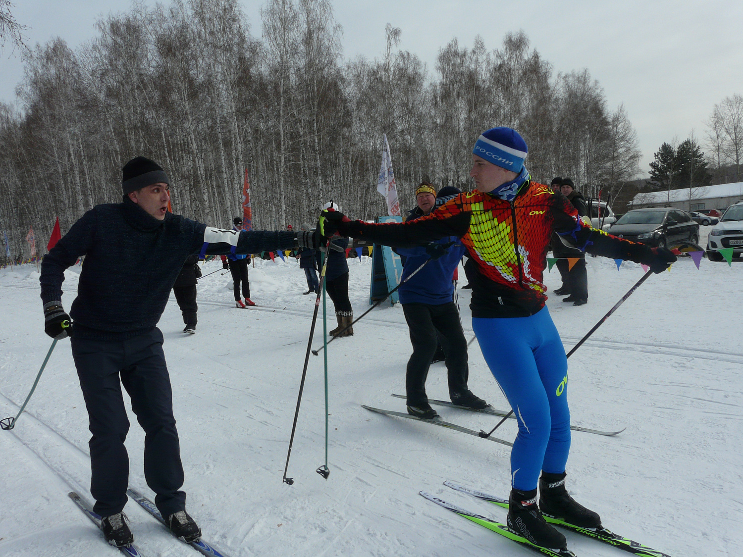 Лыжная эстафета