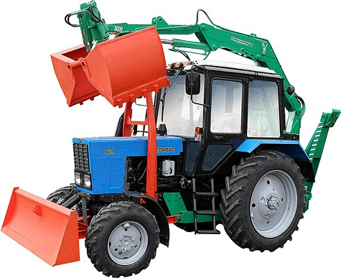 Погрузчик грейферный ПЭФ-1БМ