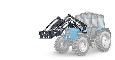 Фронтальный быстросъемный погрузчик ТУРС 2000