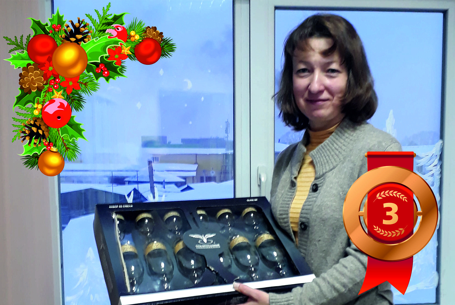 Подведены итоги лучшего новогоднего оформления кабинета! 